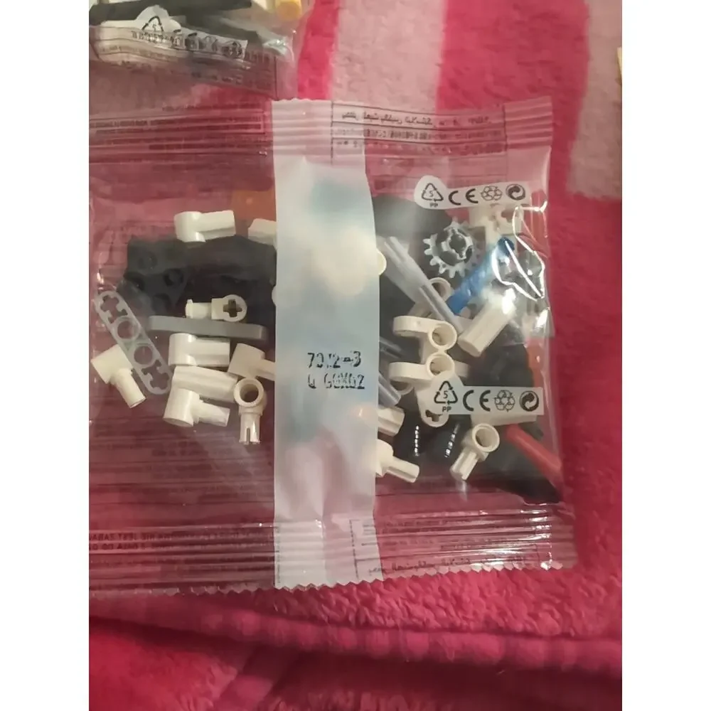 Technique Folding Mountain Bike #7072 DIY Model 242 Piece Build Set Sealed Bags